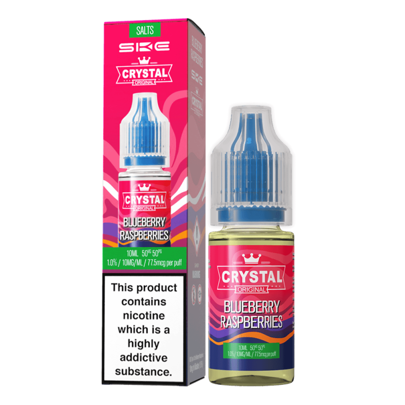 SKE Crystal Nic Salt Blueberry Raspberries