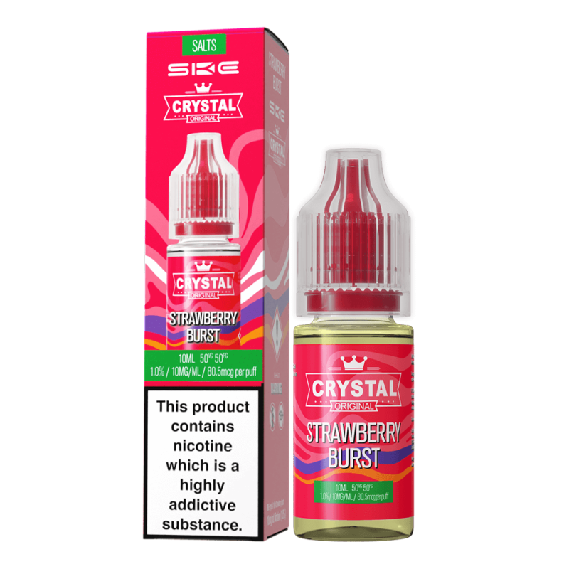SKE Crystal Nic Salt Strawberry Burst